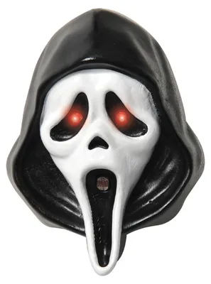 Produktbild von Ghostface mit Sound Schockeffekt als Halloween Deko