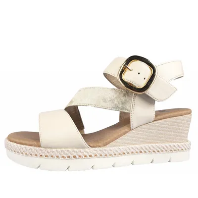 Produktbild von Jana Damen Sandalette in Beige, Größe 37