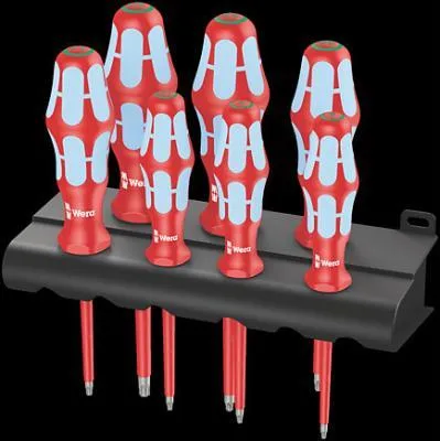 Zdjęcie produktu dla Zestaw wkrętaków ze stali nierdzewnej Wera 3167 i/7 Torx (05022767001)