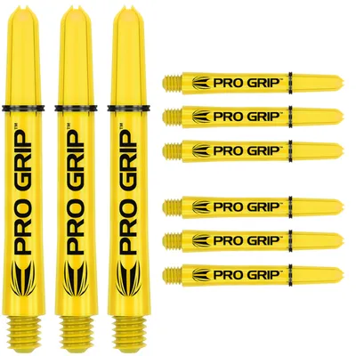 Produktbild von Target - Pro Grip 3er Set - Shaft Yellow Short = 34,0mm