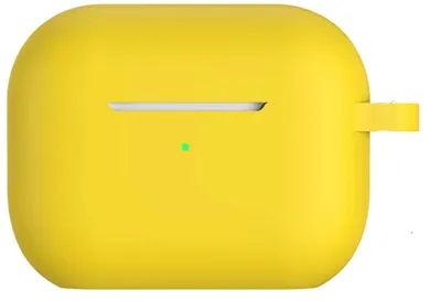 Produktbild von Gelbe Hülle passend für AirPods 4 – Silikonhülle für AirPods – Leuchtendes Gelb – Softcase – CHPN