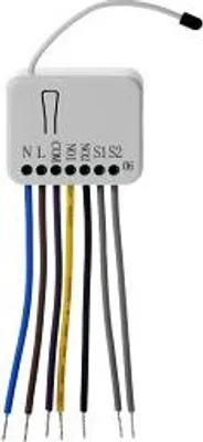 Produktbild von Philio Relais Unterputzeinsatz 2 Schalter a 1.5kW, PHI_PAN06