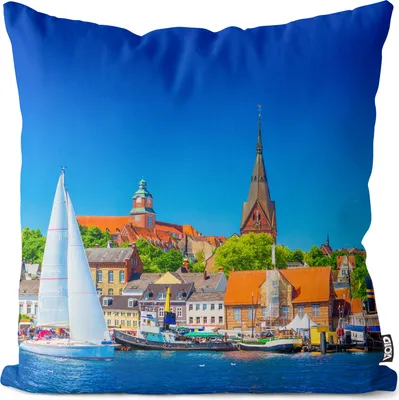 Produktbild von VOID Flensburg Kissenbezug Kissenhülle Polyester Dekoration Garten Dekokissen