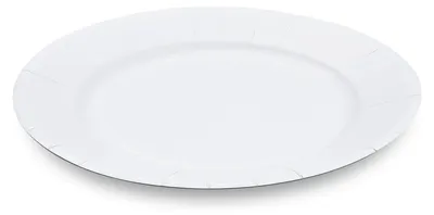 Produktbild von 50x Pappteller rund Ø28cm fettdicht weiß