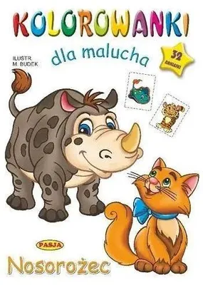 Zdjęcie produktu dla Nosorożec Kolorowanka dla Dzieci