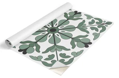 Imagen del producto de Película adhesiva para muebles - Película autoadhesiva de 75x150 cm - Película para muebles, ideal para armarios - Película para muebles, especialmente para la cocina - Resistente al agua - Lavable - Autoadhesiva - Sin burbujas de aire - Decoración verde