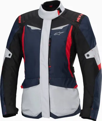 Produktbild von Alpinestars Stella ST-1 wasserdichte Damen Motorrad Textiljacke, schwarz/blau/rot, S