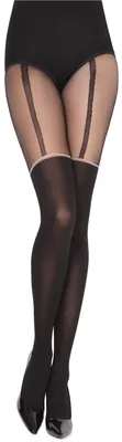 Image de Collants pour femmes Merry Style MSSST004 (noir, XS-S) .