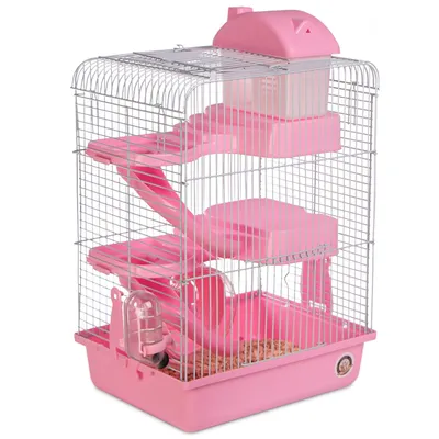 Image de Furrever Friends Miku Skyscraper Pink - Cage pour petits rongeurs set complet Furrever Friends