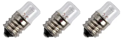 Produktbild von OE Lightning Signallampe E14 T14 3W 24V 14x30mm 3 Stück