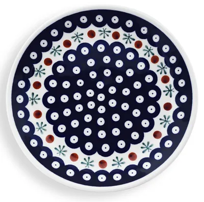 Produktbild von Original Bunzlauer Keramik Teller Ø19,5 cm Frühstücksteller Speiseteller Essteller Kuchenteller flach im Design 41