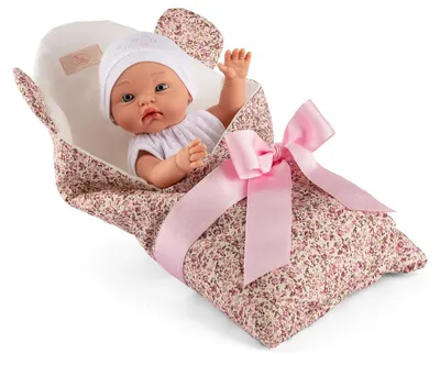 Productafbeelding van Asi-wikkelmatje en slaapliedje met oren - Accessoires voor poppen van Martina