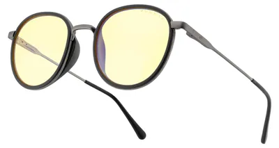 Produktbild von GUNNAR x Tomb Raider – Croft – Gaming- und Computerbrille – Rahmenfarbe: Metal Inro – Linse: Amber/Sun Shift (65 % bis 90 % Blaulichtschutz & 100 % UV-Schutz) – tral Focus – Blaulichtfilter-Brille