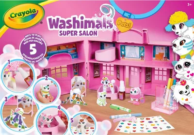 Image de Crayola Washimals Pets Super Salon