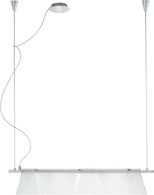Produktbild von Glas Hängeleuchte, Länge 70 cm XIMENA