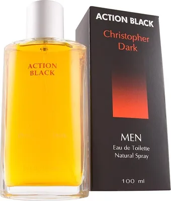 Obrázek produktu pro Christopher Dark Action Black eau de toilette - Toaletní voda 100 ml