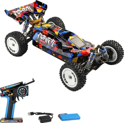 Obrázok produktu pre WLtoys auto na diaľkové ovládanie, bezkartáčový motor, vysoká rýchlosť 75 km/h, 4WD terénne vozidlo