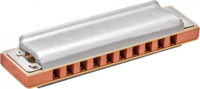 Zdjęcie produktu dla Hohner Marine Band 1896, Harmonijka diatoniczna, Brązowy, Stal nierdzewna, Drewno, 100 mm, Niemcy