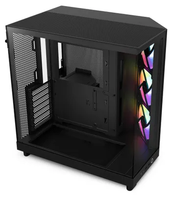 Image de NZXT H6 Flow RGB Midi Tower Noir