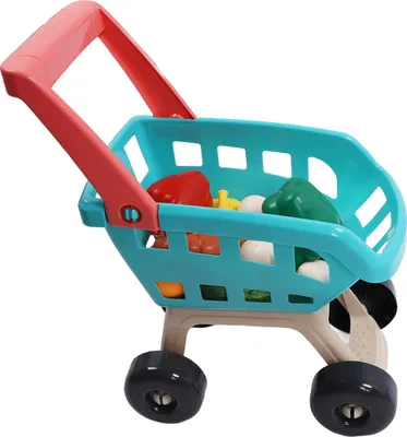 Obrázok produktu pre Deti sa hrajú na supermarket, predstierajú, že sú v obchode s potravinami, hracia sada, nákupný košík, hračky, sladkosti, zmrzlina, pre chlapcov a dievčatá