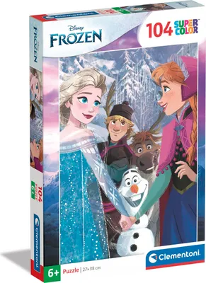 Zdjęcie produktu dla CLEMENTONI Lodowe Królestwo Puzzle 104 elementy