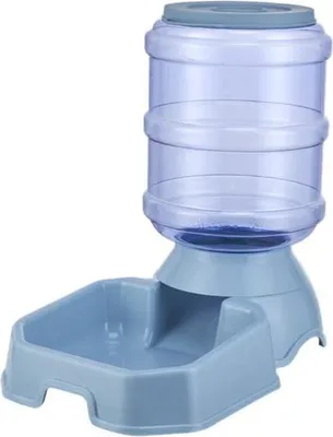 Zdjęcie produktu dla Podajnik Automatyczny Na Karmę Dla Zwierząt 3,8L Niebieski