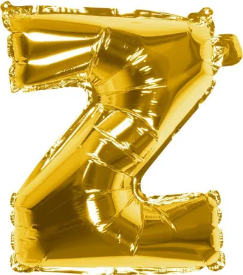 Produktbild von Folienballon Z gold 36 cm