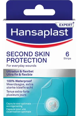 Produktbild von Hansaplast Second Skin Protection Regular Pflaster (6 Stück)