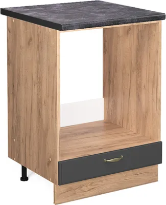 Immagine prodotto di Mobile per forno da incasso Vicco Fame-Line Antracite-oro 60 cm , PL Antracite, Model 46149