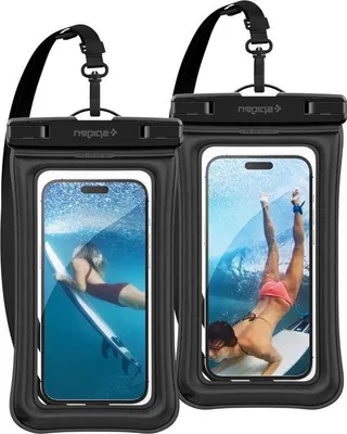 Produktbild von Wasserdichte Hülle schwarz für Smartphone IPX8 Unterwasser