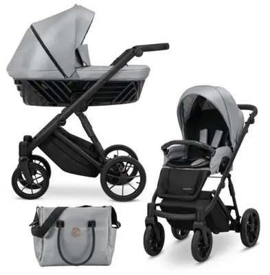 Produktbild von Kinderwagen Kunert Ivento 2in1 – Farbe: Taubengrau