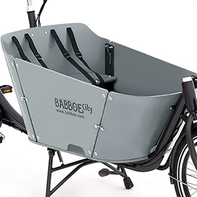 Zdjęcie produktu dla Panele drewniane Babboe w kolorze szarym City Mountain, szary