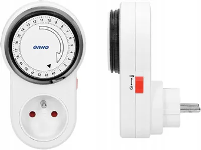 Obrázok produktu pre Mechanický časovač biely OR-PRE-443 Orno