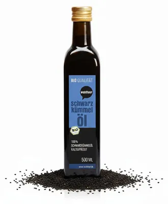 Produktbild von Wohltuer Schwarzkümmel Öl 500 ml - Kaltgepresst