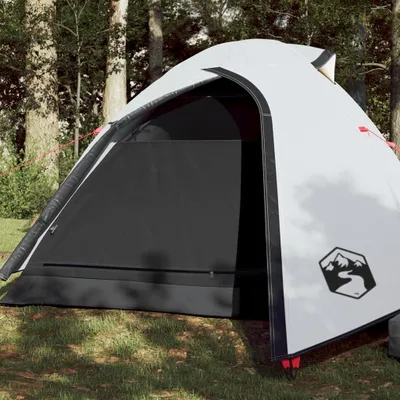Produktbild von "2026 Promotion" Kuppel-Campingzelt 3 Personen, Familienzelt UV-Schutz, Weiß Dunkel Wasserdicht - Campingzelte CC32737