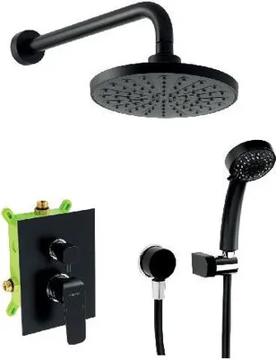 Obrázek produktu pro Podomítkový sprchový systém Nobless Tina černá SADA38051R,5