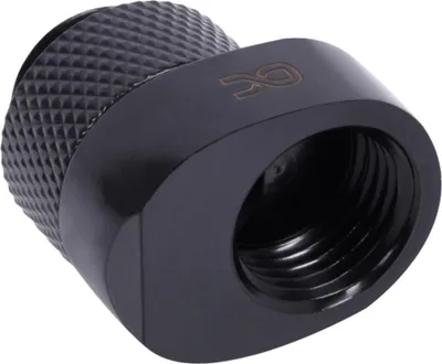 Productafbeelding van IJsanker 8 mm, verstelbaar, aansluiting G1/4 mannelijk (buiten) naar G1/4 vrouwelijk (binnen), zwart