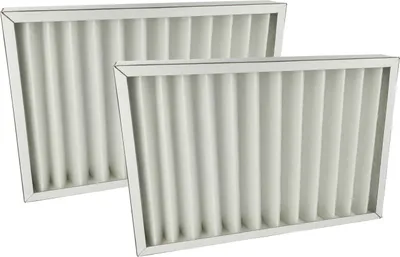 Produktbild von vhbw 2x Filter G4 kompatibel mit Pluggit SWT180 Erdwärmetauscher - Filterset, 37 x 25 x 4,6 cm Weiß