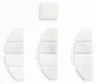 Productafbeelding van 3 filters + 1 pompfilter EZIclean Nutribot Water