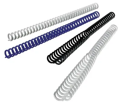 Produktbild von GBC ClickBind Binderücken, schwarz, 12mm (50), Schwarz, 95 Blätter, Kunststoff, A4, 1,2 cm, 420 g
