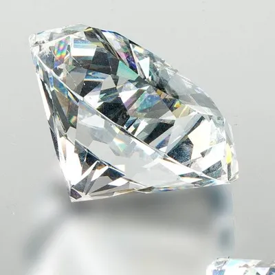 Produktbild von Deko Diamant klar D. 5cm Glas geschliffen Formano