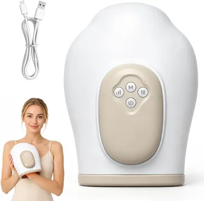 Zdjęcie produktu dla Urządzenie do masażu dłoni Comfytemp z funkcją ogrzewania – 5 trybów, masaż pneumatyczny dłoni i nadgarstków, bezprzewodowe, do biura i domu