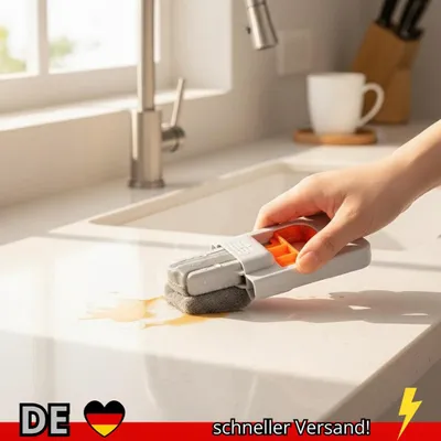 Produktbild von Multifunktionaler Mini-Mopp Einziehbarer Nass- Trockenmopp für Küche