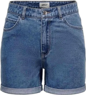 Produktbild von ONLY Shorts high Waist 5-Pocket Design Knopfleiste Reißverschluss Größe: S