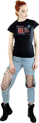 Produktbild von Supernatural - "Welcome To Hell" T-Shirt für Damen BI40609 (L) (Weiß)
