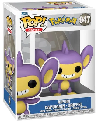 Imagen del producto de Pokémon - Aipom Capumain Griffel 947 - Figura de vinilo Funko Pop!