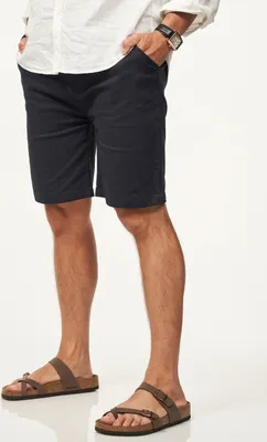 Produktbild von SOULSTAR Herren Chinoshorts mit Stretchanteil Basic Kurze Hose für Herren Regular-Fit Sommershorts mit Elasthan-Anteil Bermuda inkl. Gürtel