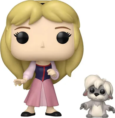 Image de Taram et le Chaudron Noir POP ! Disney figurine vinyle Eilonwy w/Gurgi 9 cm