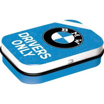 Immagine prodotto di Nostalgic-Art - Pillendose - BMW - BMW Drivers Only Blue