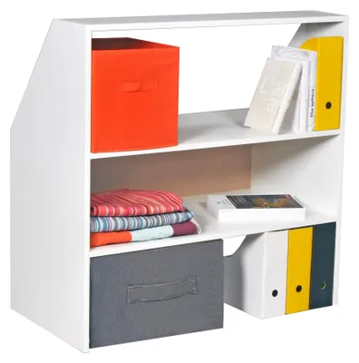 Image de ARMOIRE MULTIFONCTION ALIX/ 100x100x51,8 cm - Blanc